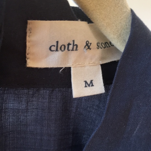 cloth & stone jumpsuit Anthropologie NWOT w/defect - Picture 7 of 8